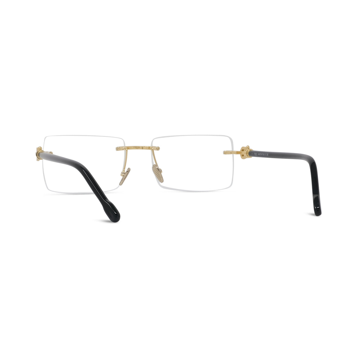 Rimless Acetate Eyeglasses