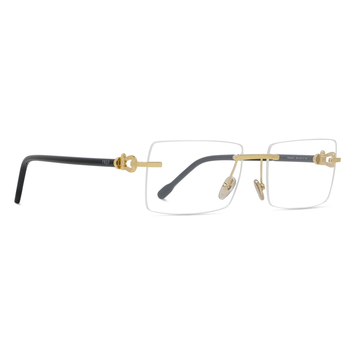 Rimless Acetate Eyeglasses