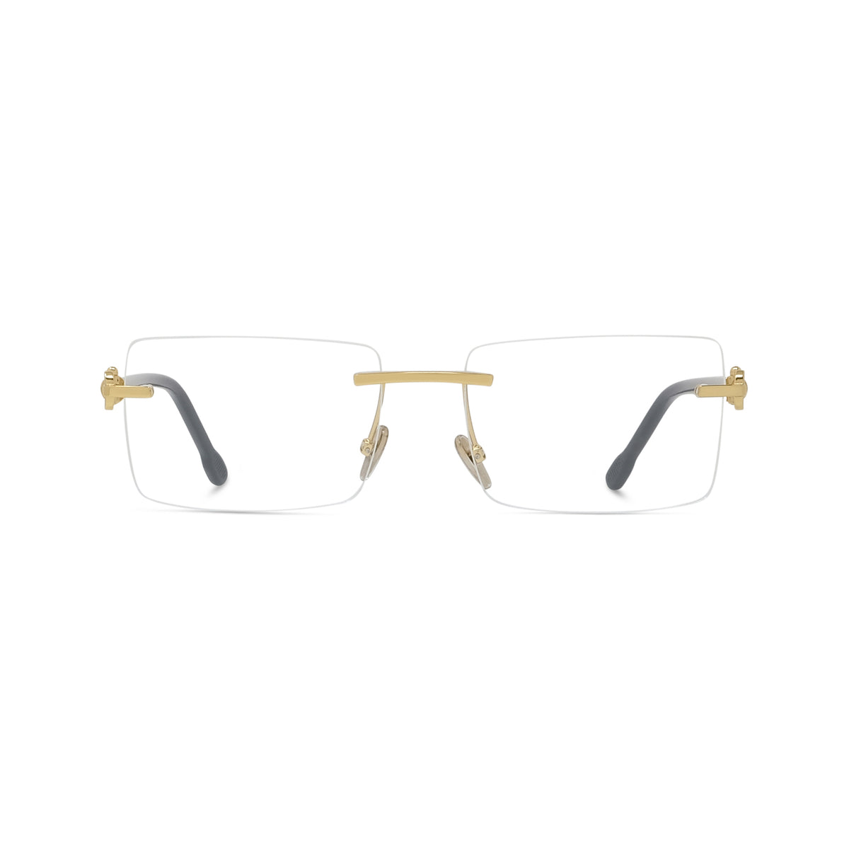 Rimless Acetate Eyeglasses