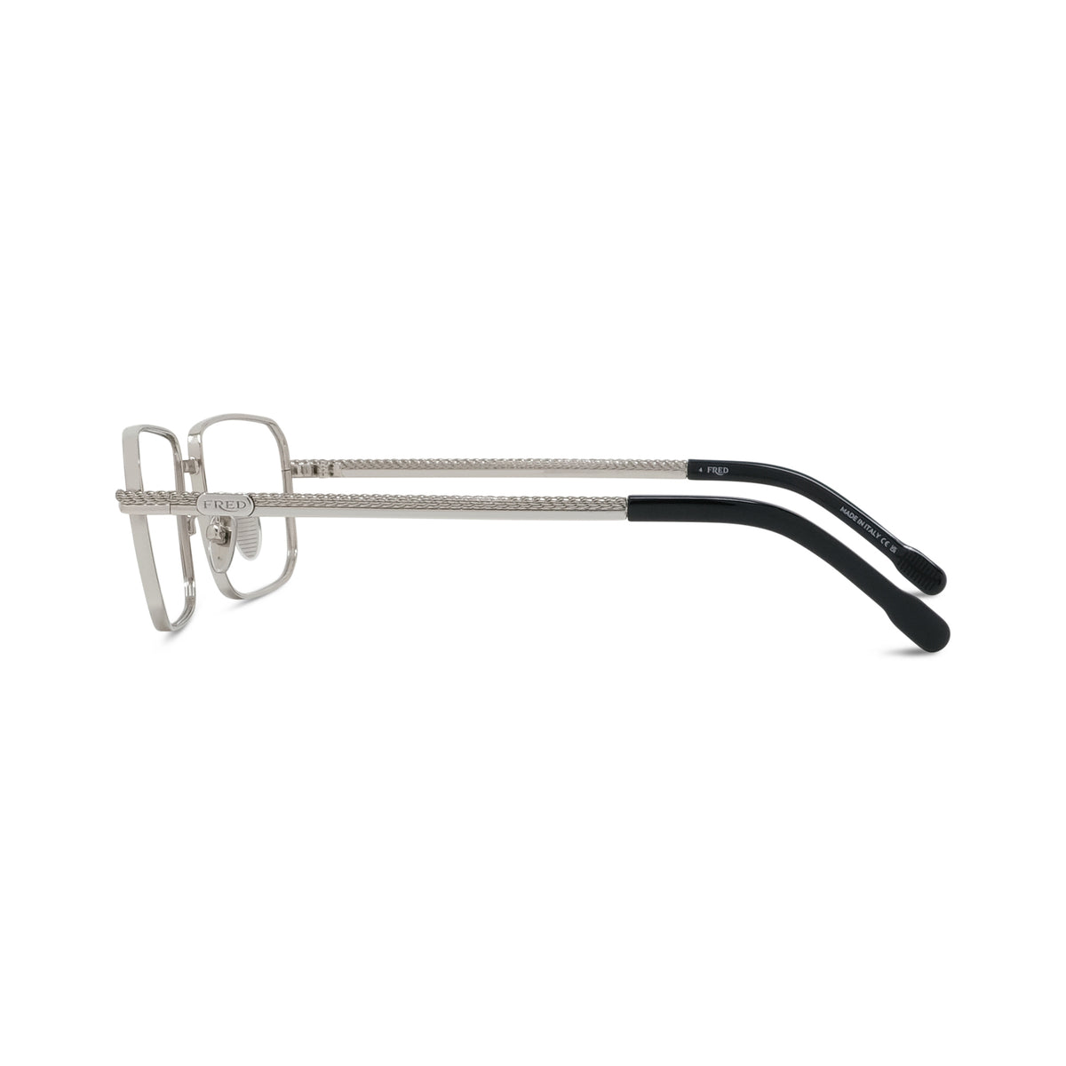 Rectangular Metal Eyeglasses