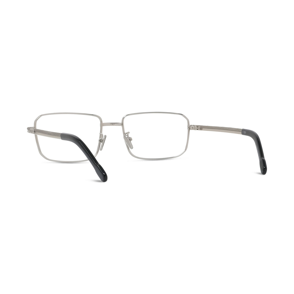 Rectangular Metal Eyeglasses