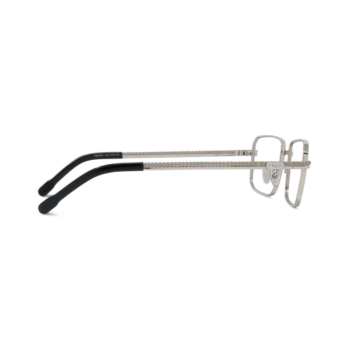 Rectangular Metal Eyeglasses