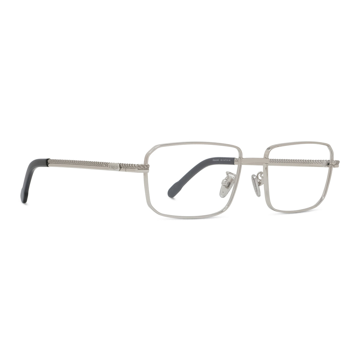 Rectangular Metal Eyeglasses