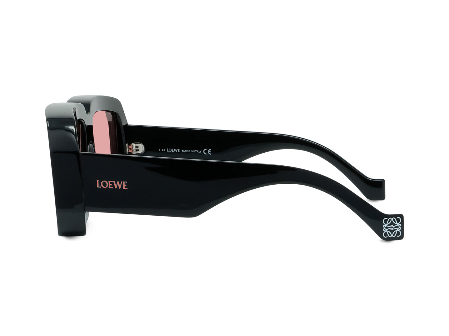 Black Acetate Mask Sunglasses
