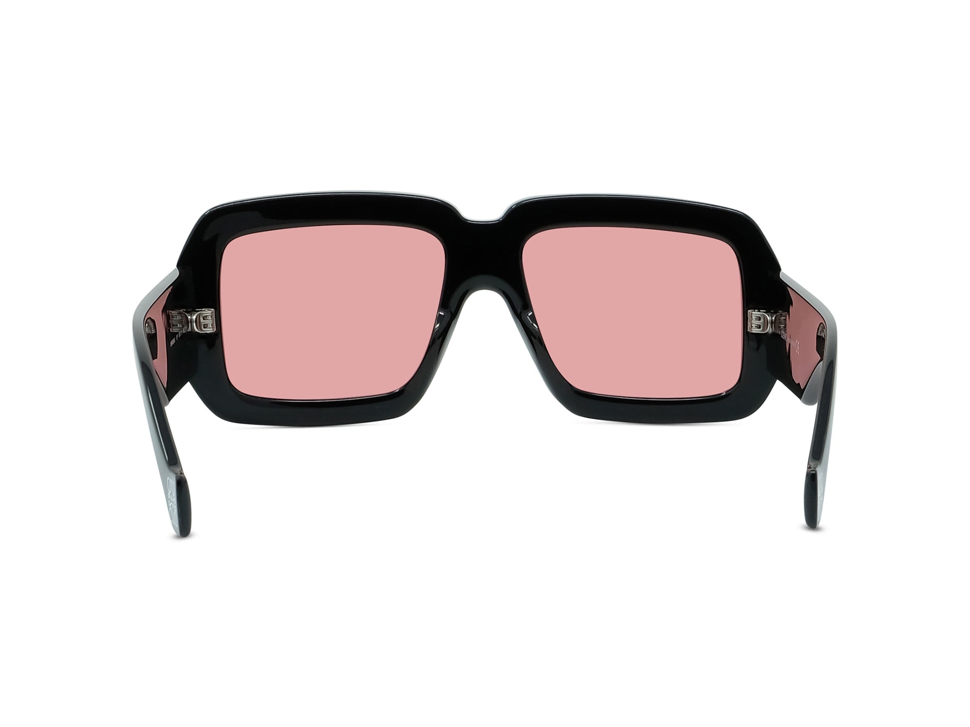 Black Acetate Mask Sunglasses