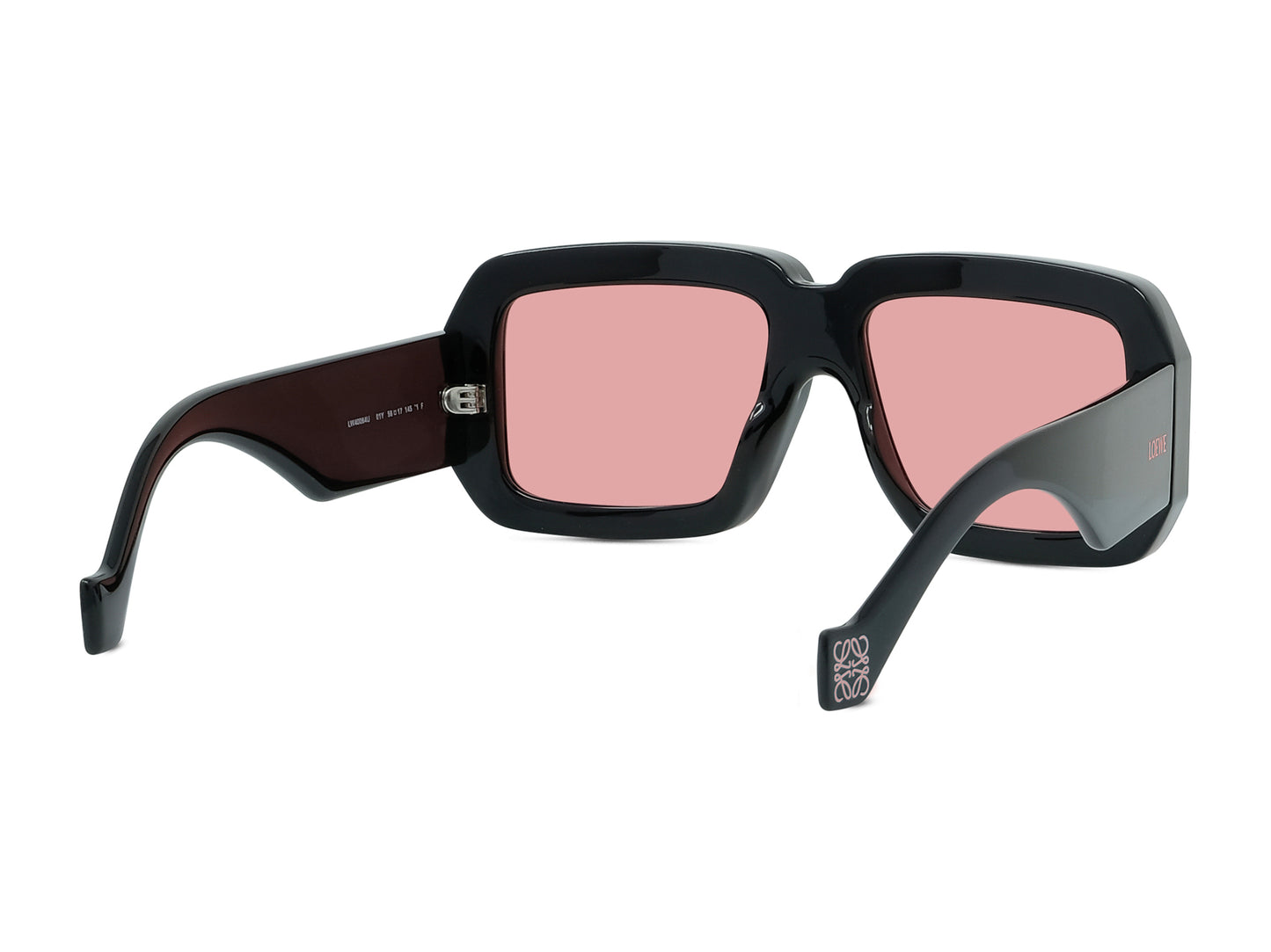 Black Acetate Mask Sunglasses