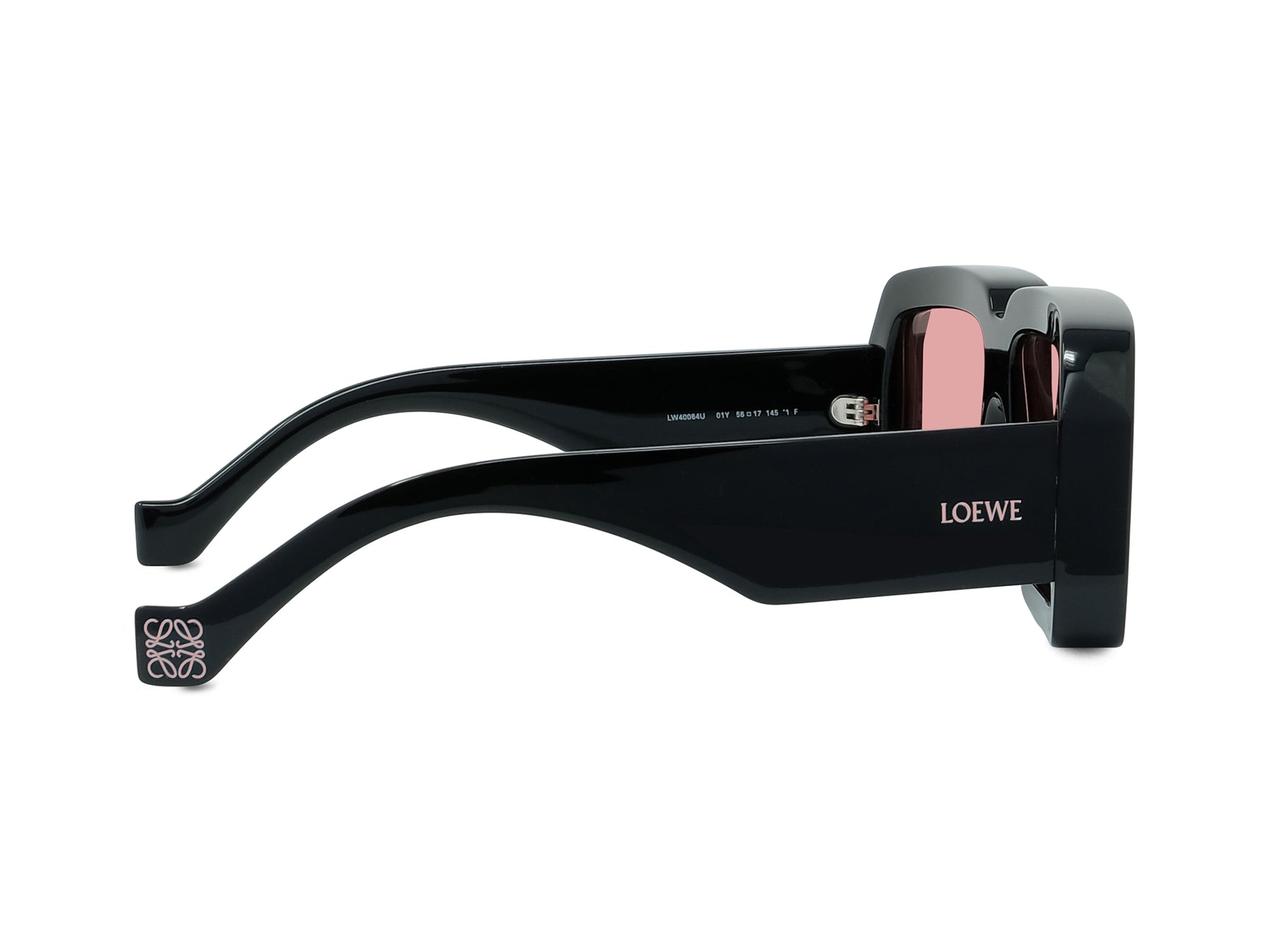 Black Acetate Mask Sunglasses