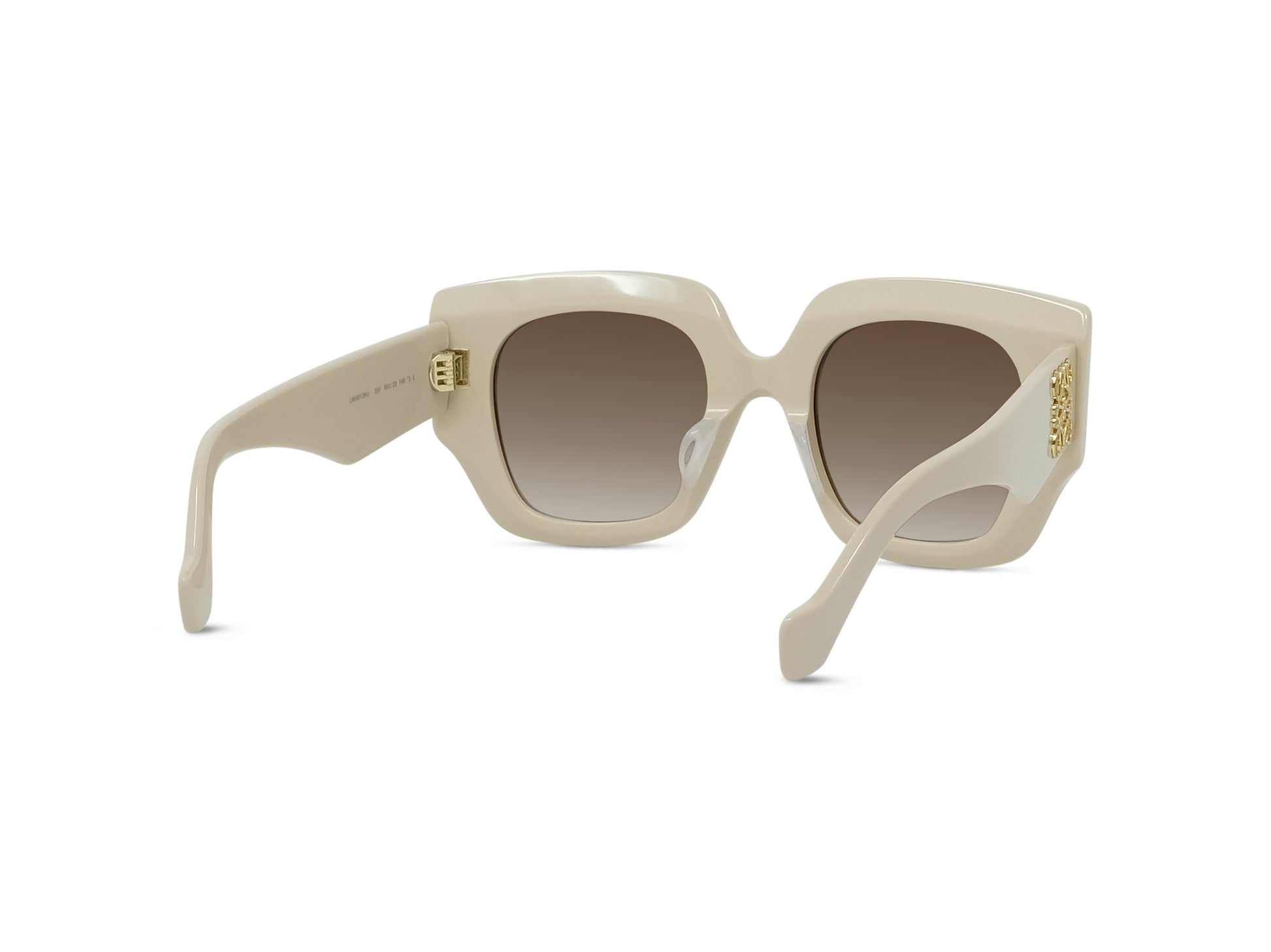 White Geometric Sunglasses