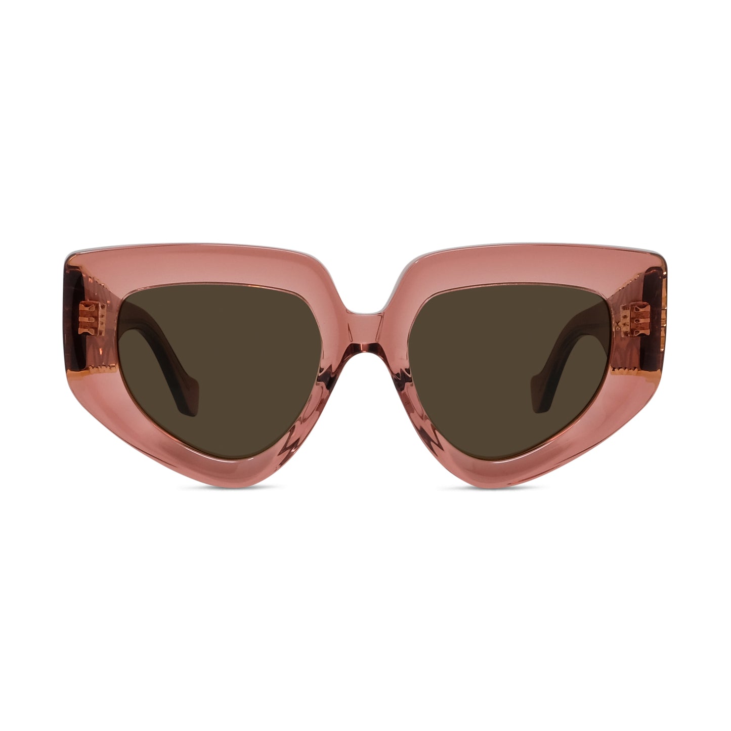 Rose Geometric Acetate  Sunglasses