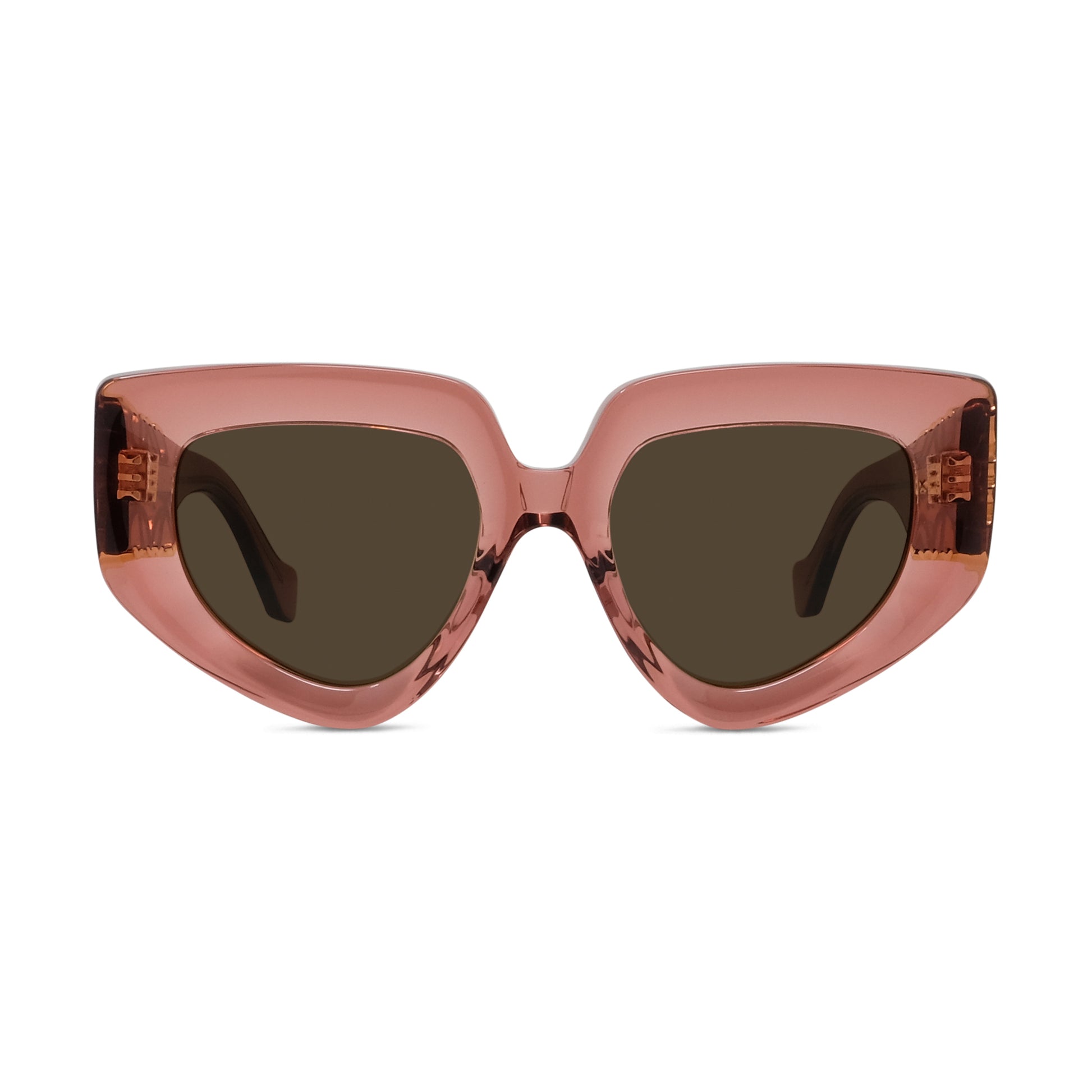 Rose Geometric Acetate  Sunglasses