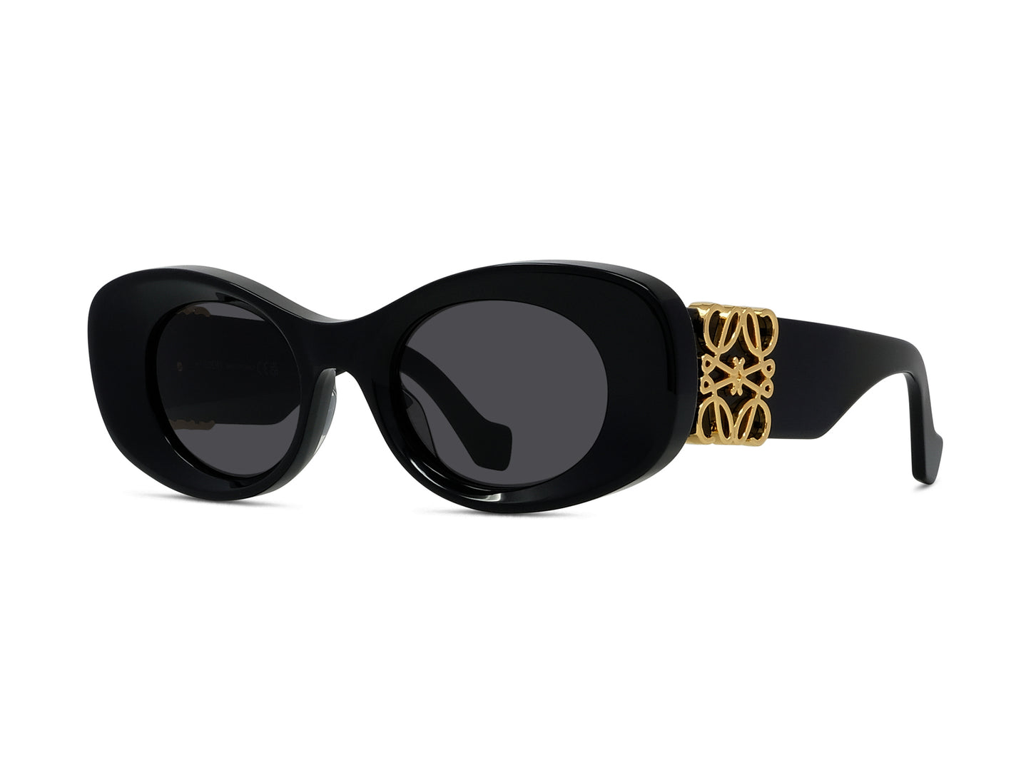 Oval Acetate Sunglasses