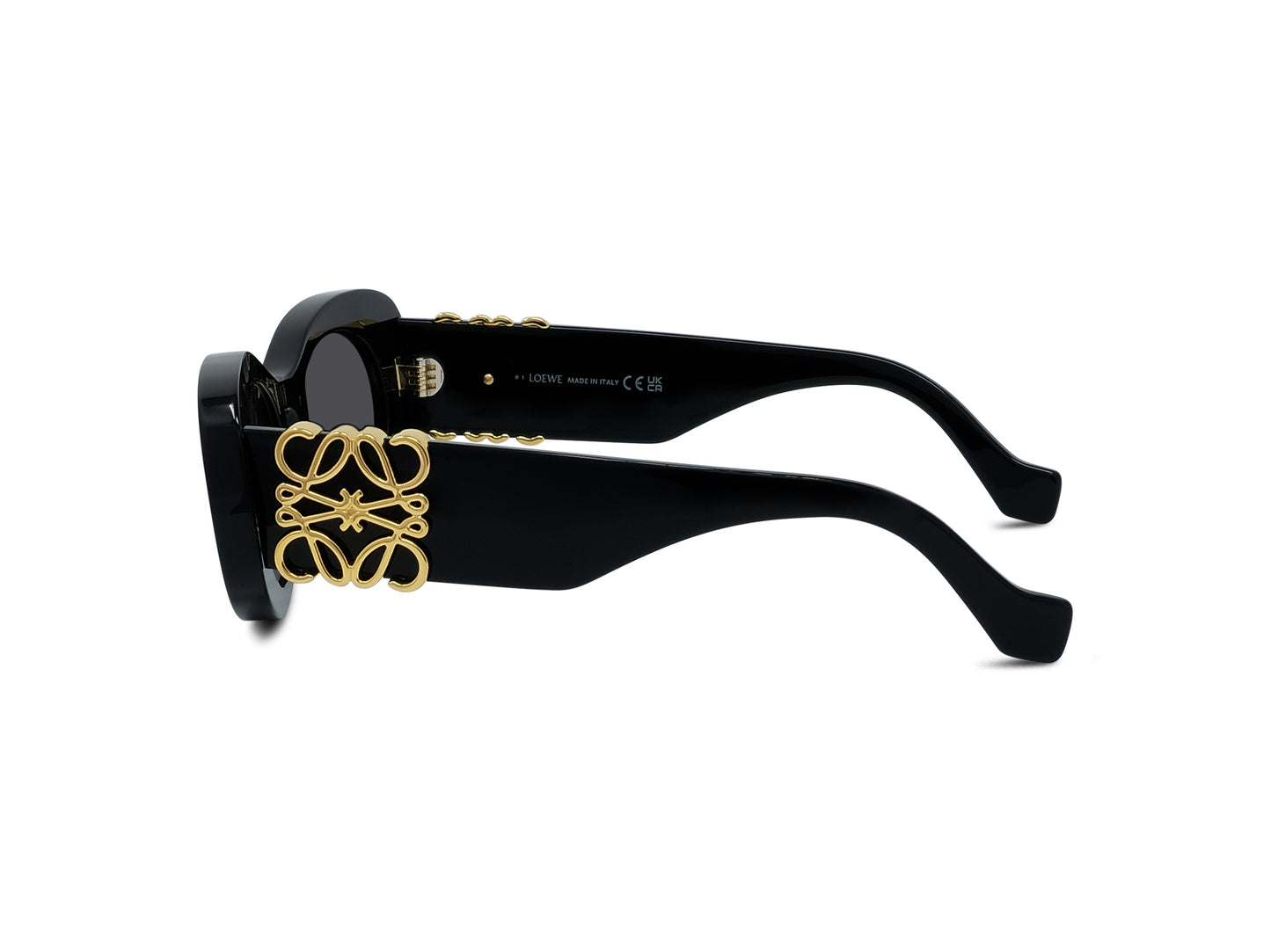 Oval Acetate Sunglasses