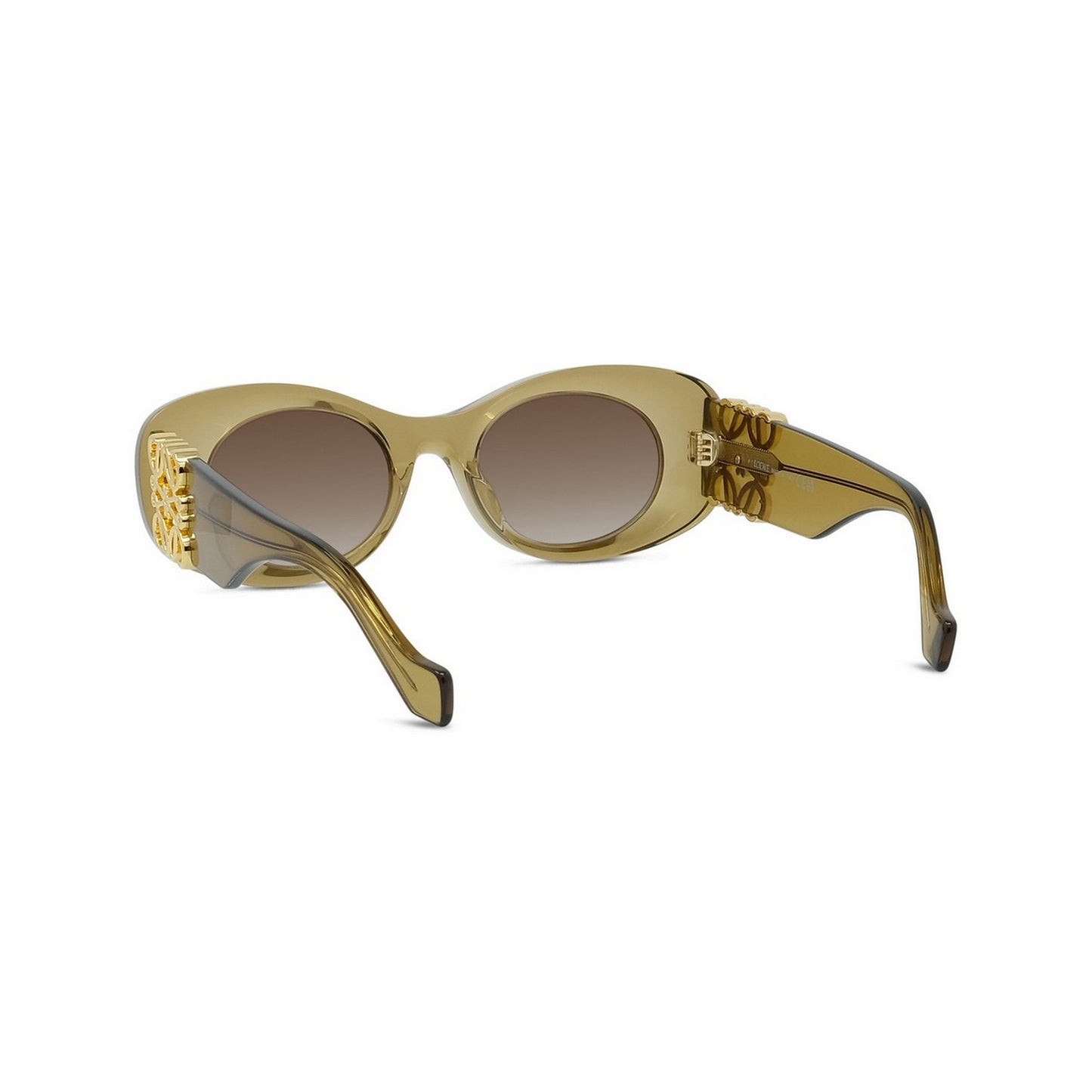Oval Acetate Sunglasses