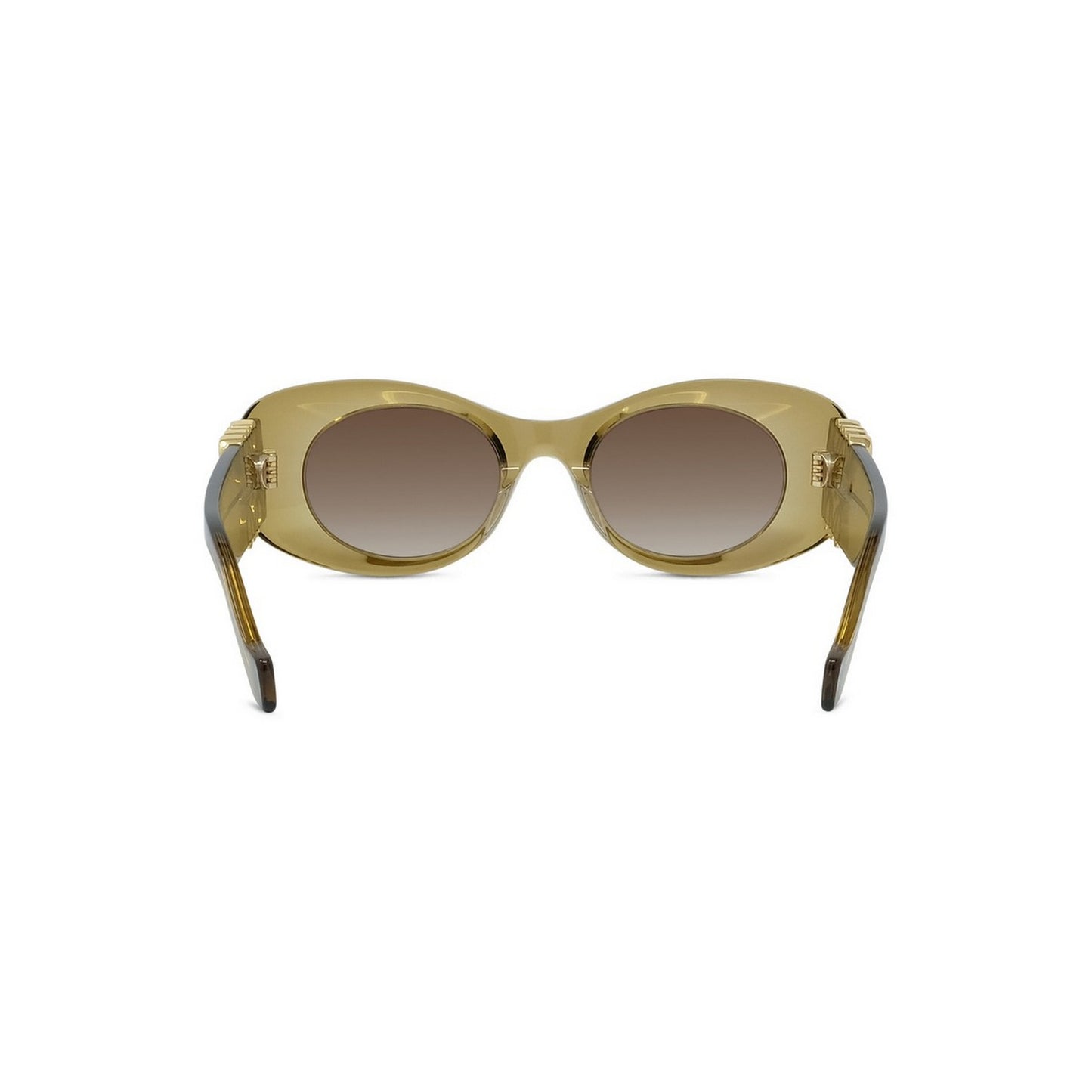 Oval Acetate Sunglasses