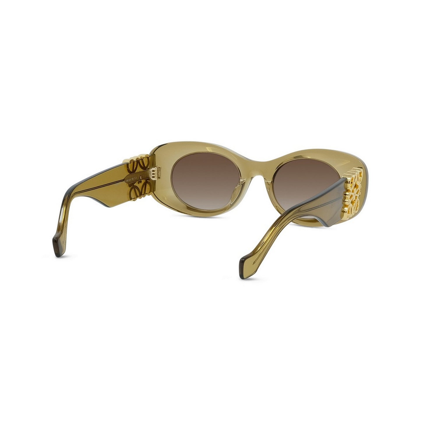 Oval Acetate Sunglasses