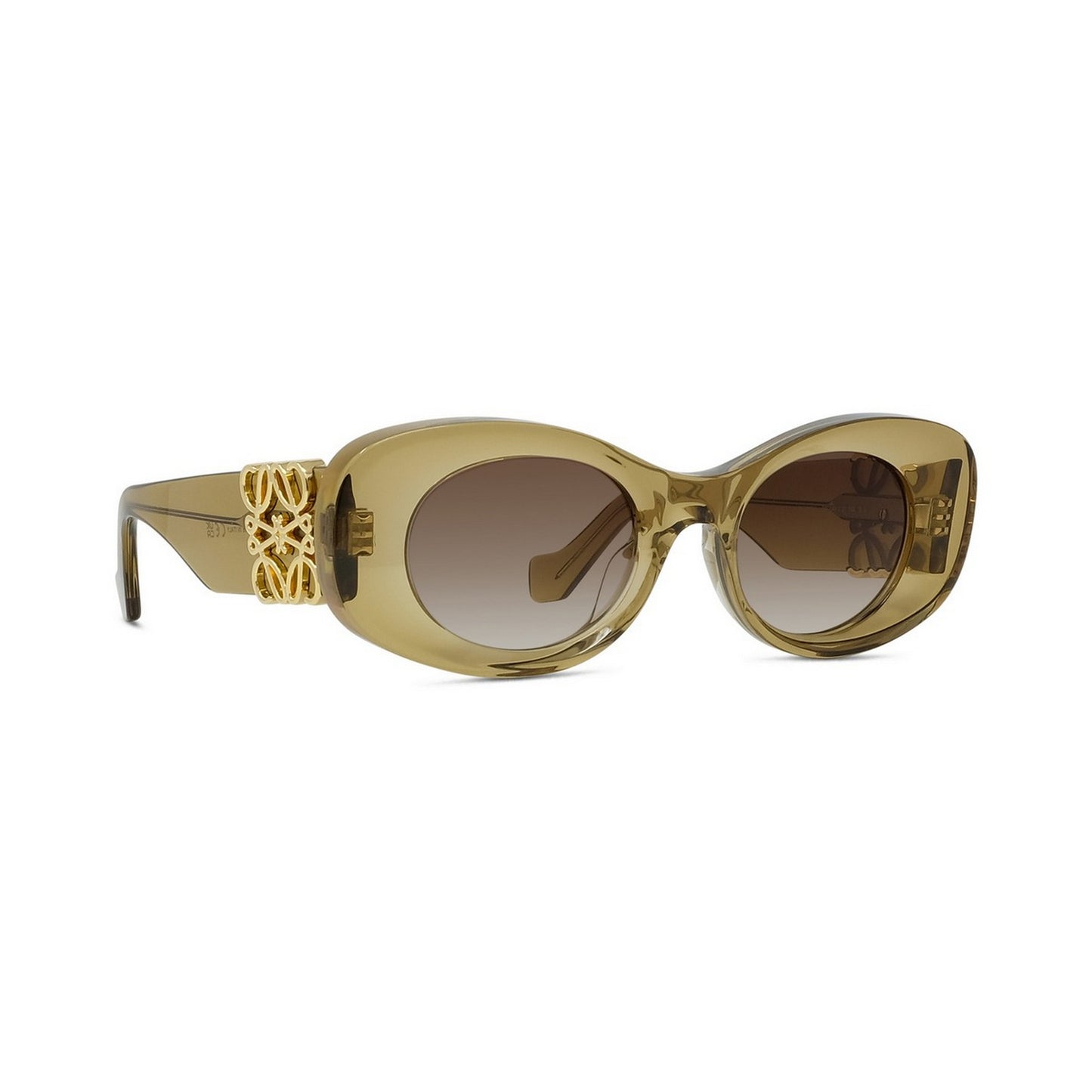 Oval Acetate Sunglasses