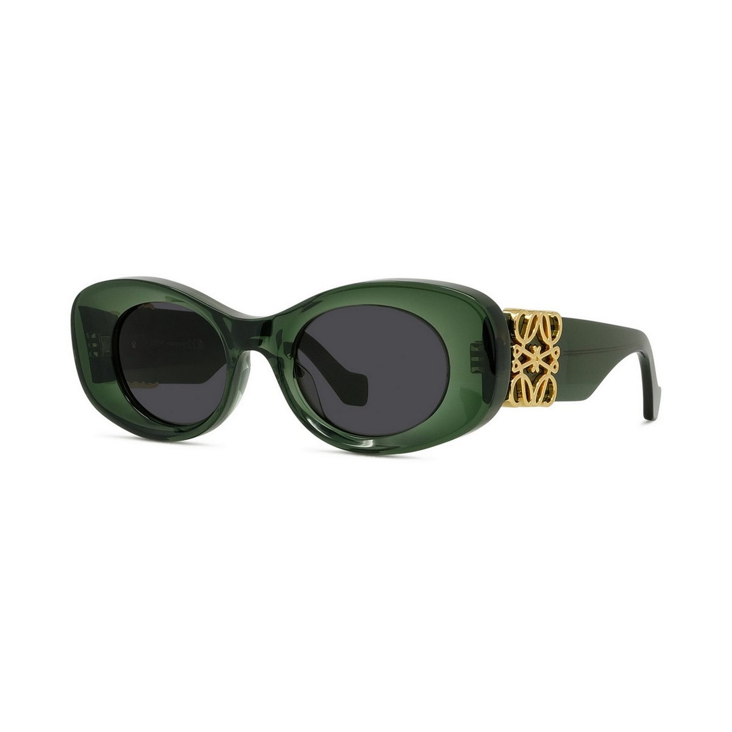 Oval Acetate Sunglasses