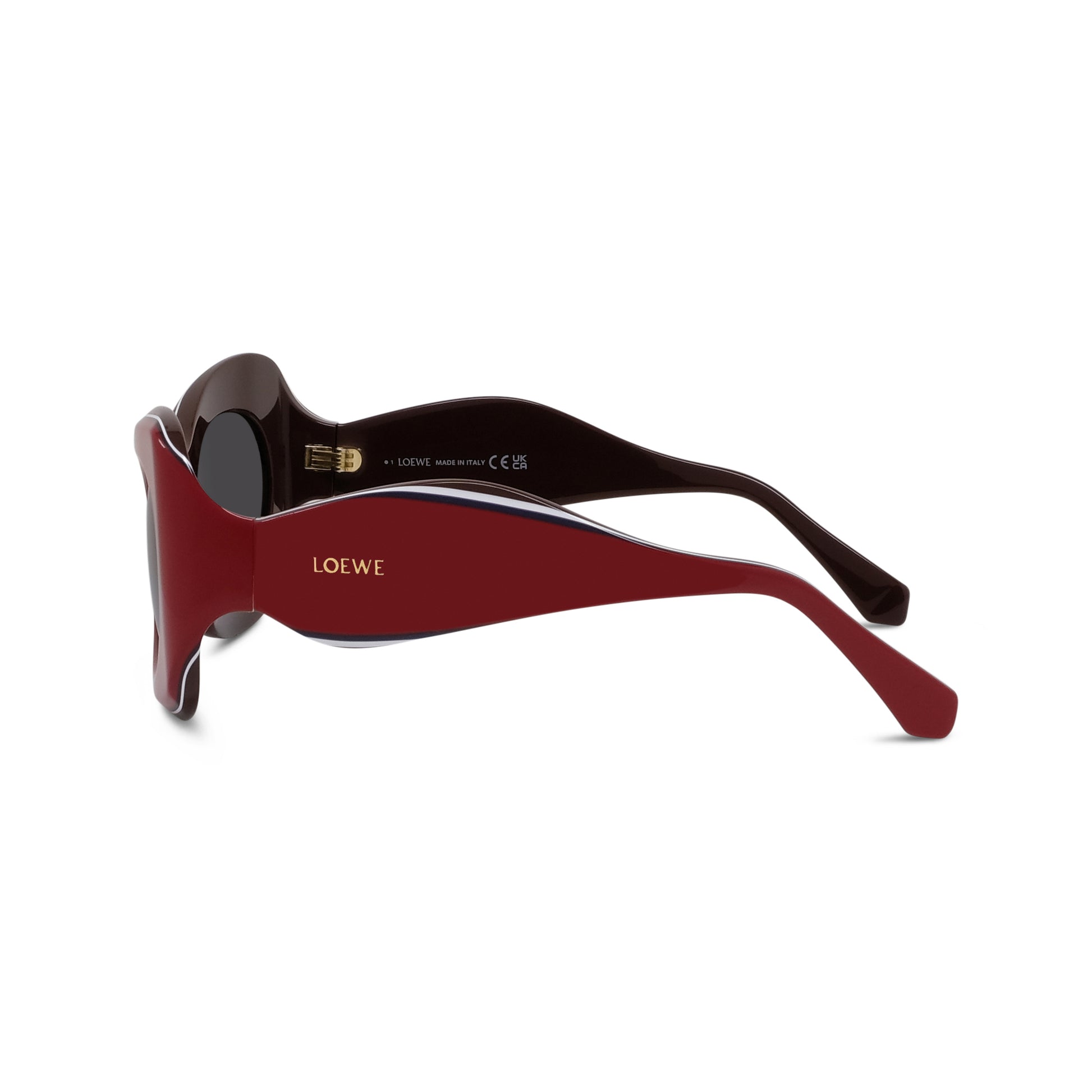 Red Butterfly Acetate Sunglasses
