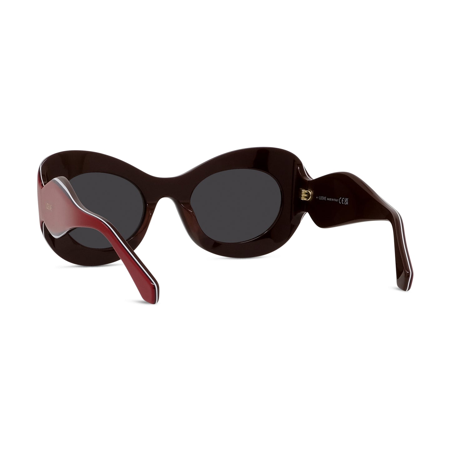 Red Butterfly Acetate Sunglasses