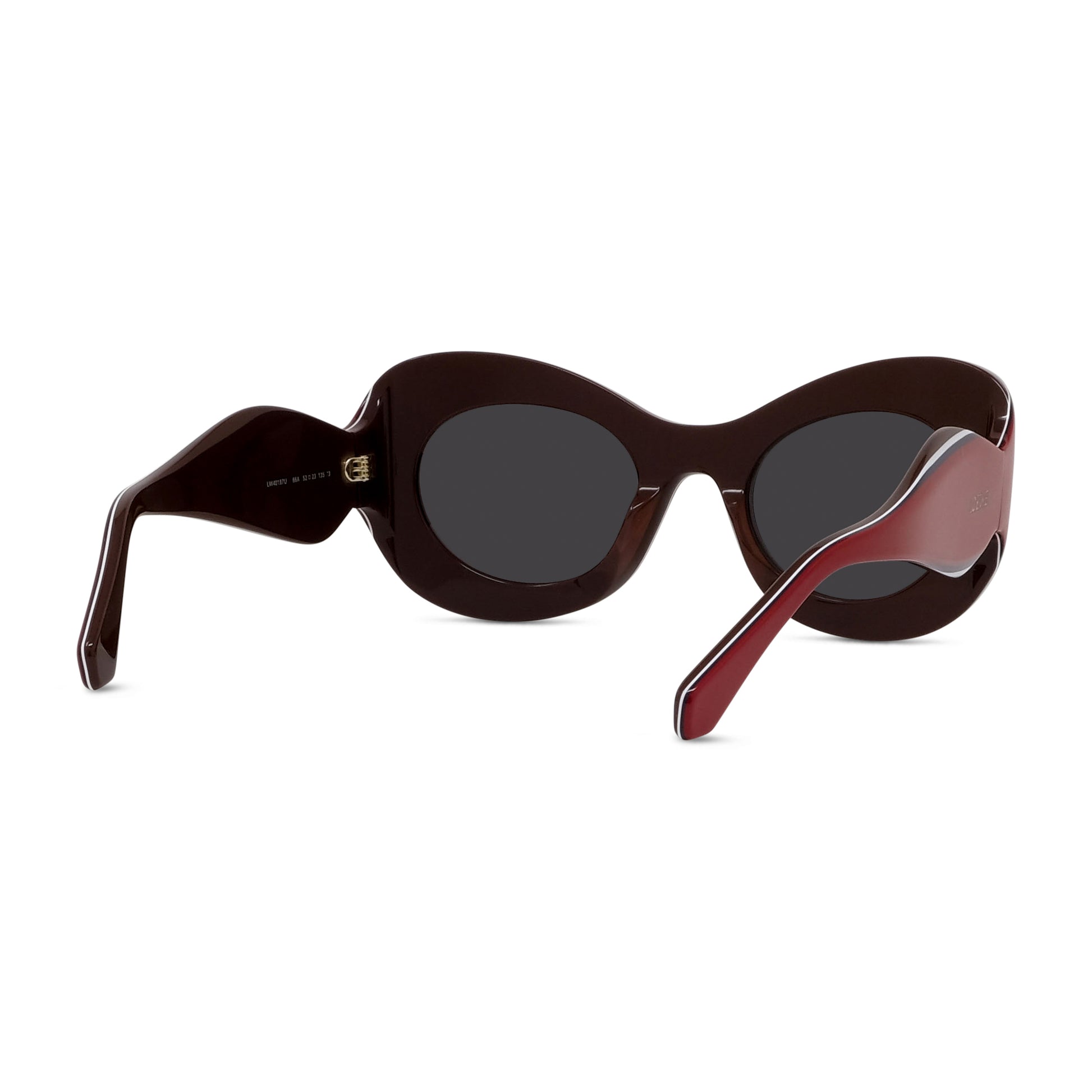 Red Butterfly Acetate Sunglasses