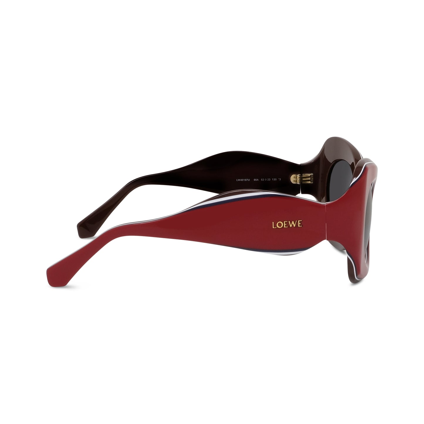Red Butterfly Acetate Sunglasses