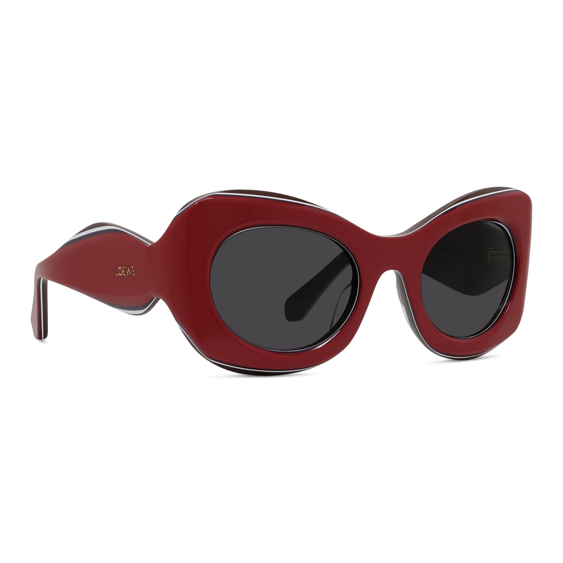 Red Butterfly Acetate Sunglasses