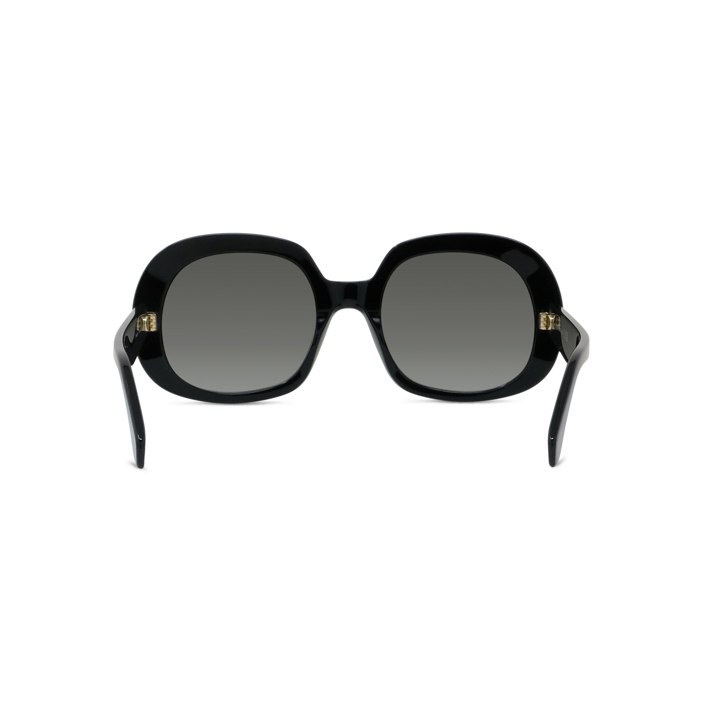 Oversized Round Acetate Sunglasses
