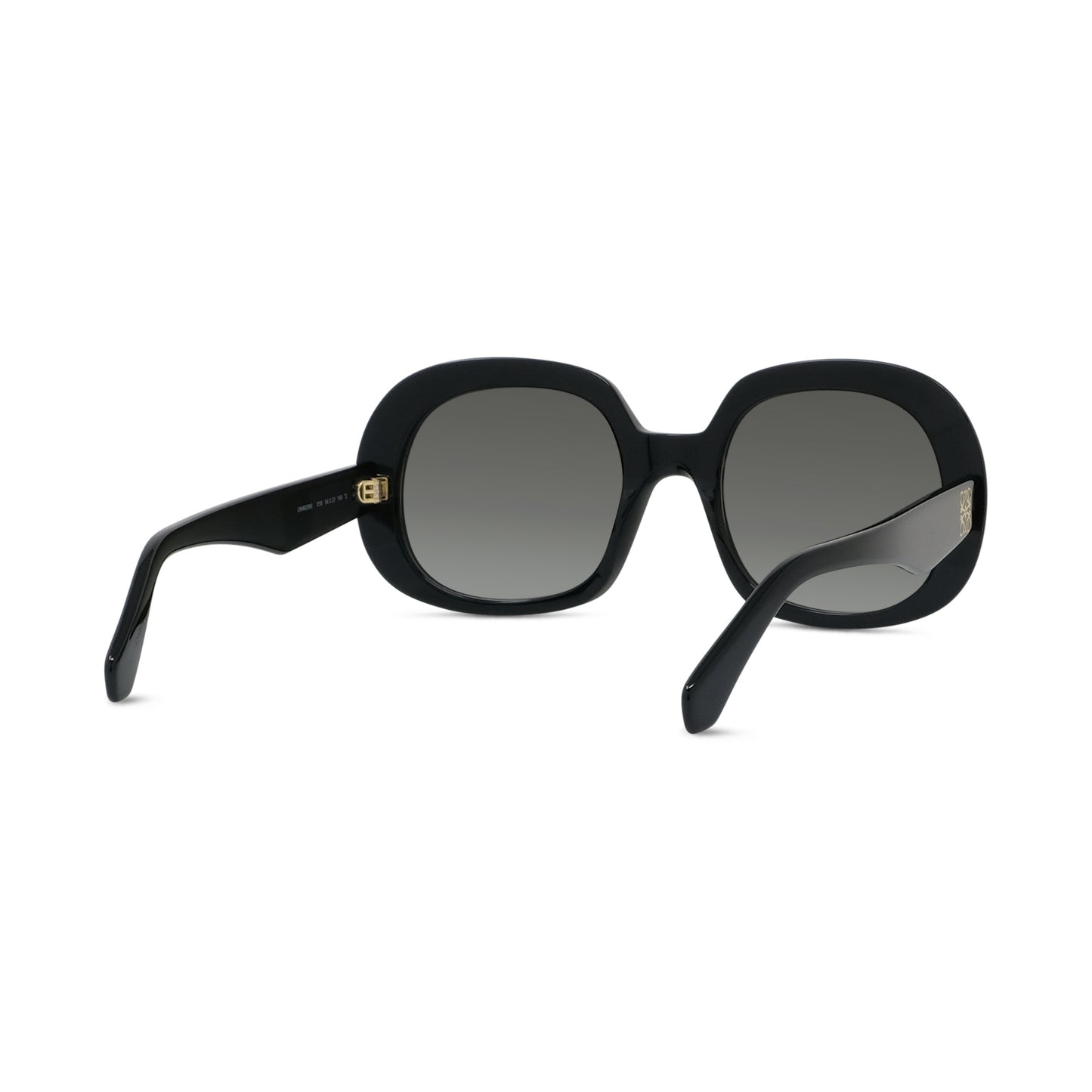 Oversized Round Acetate Sunglasses