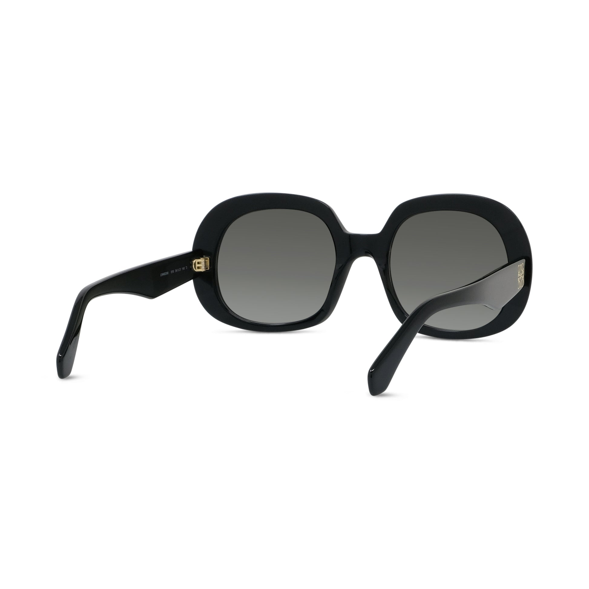 Oversized Round Acetate Sunglasses