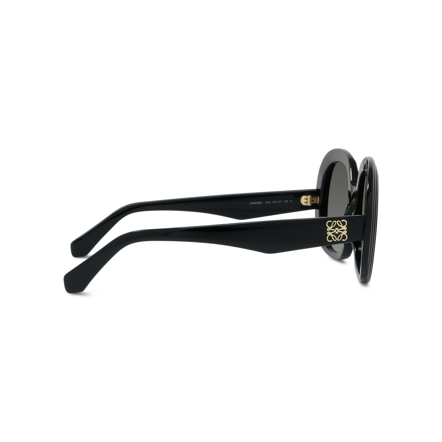 Oversized Round Acetate Sunglasses