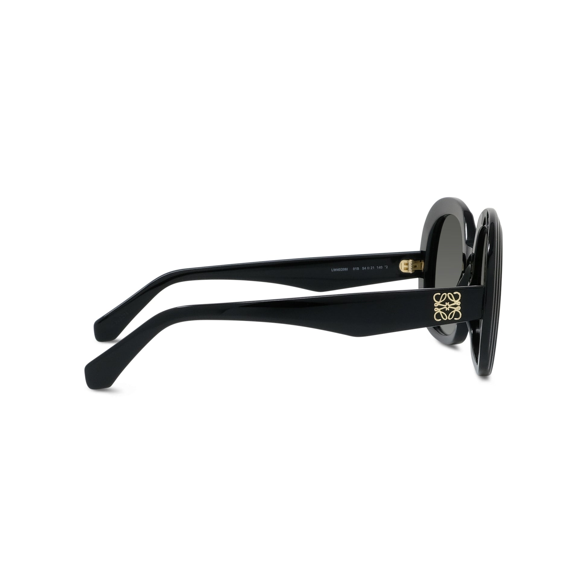 Oversized Round Acetate Sunglasses