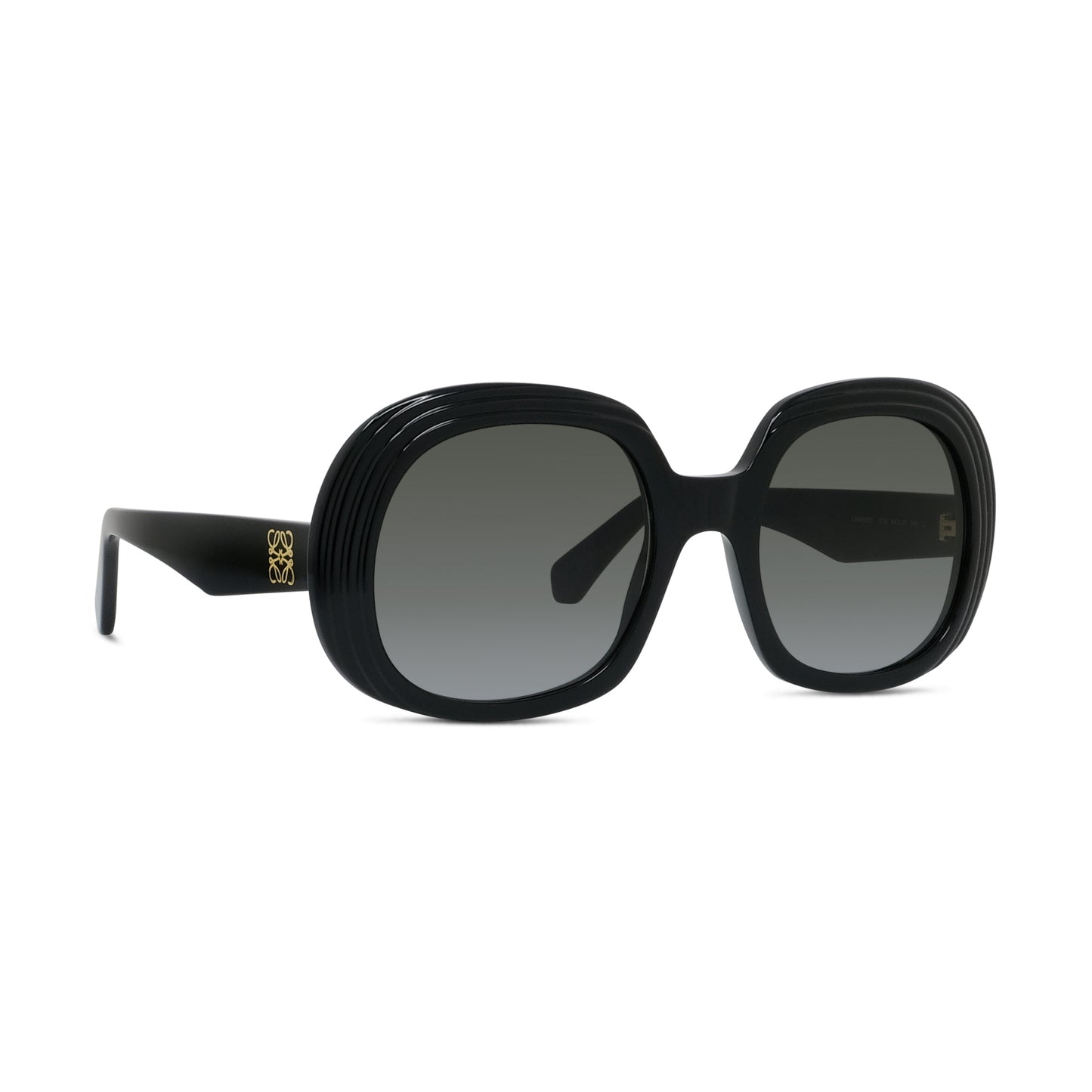 Oversized Round Acetate Sunglasses