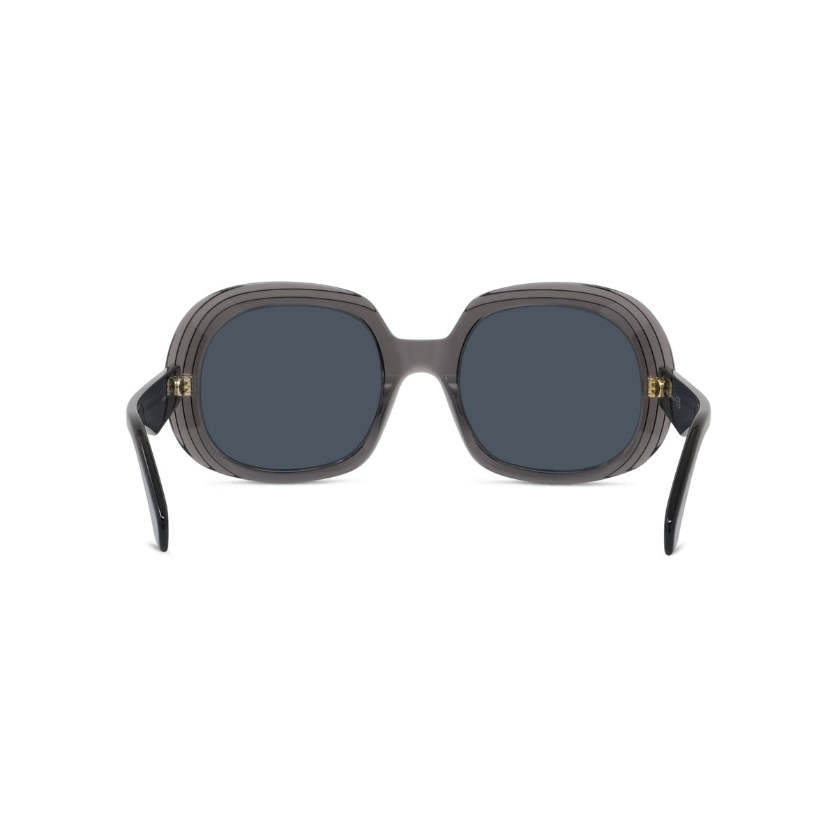 Oversized Round Acetate Sunglasses