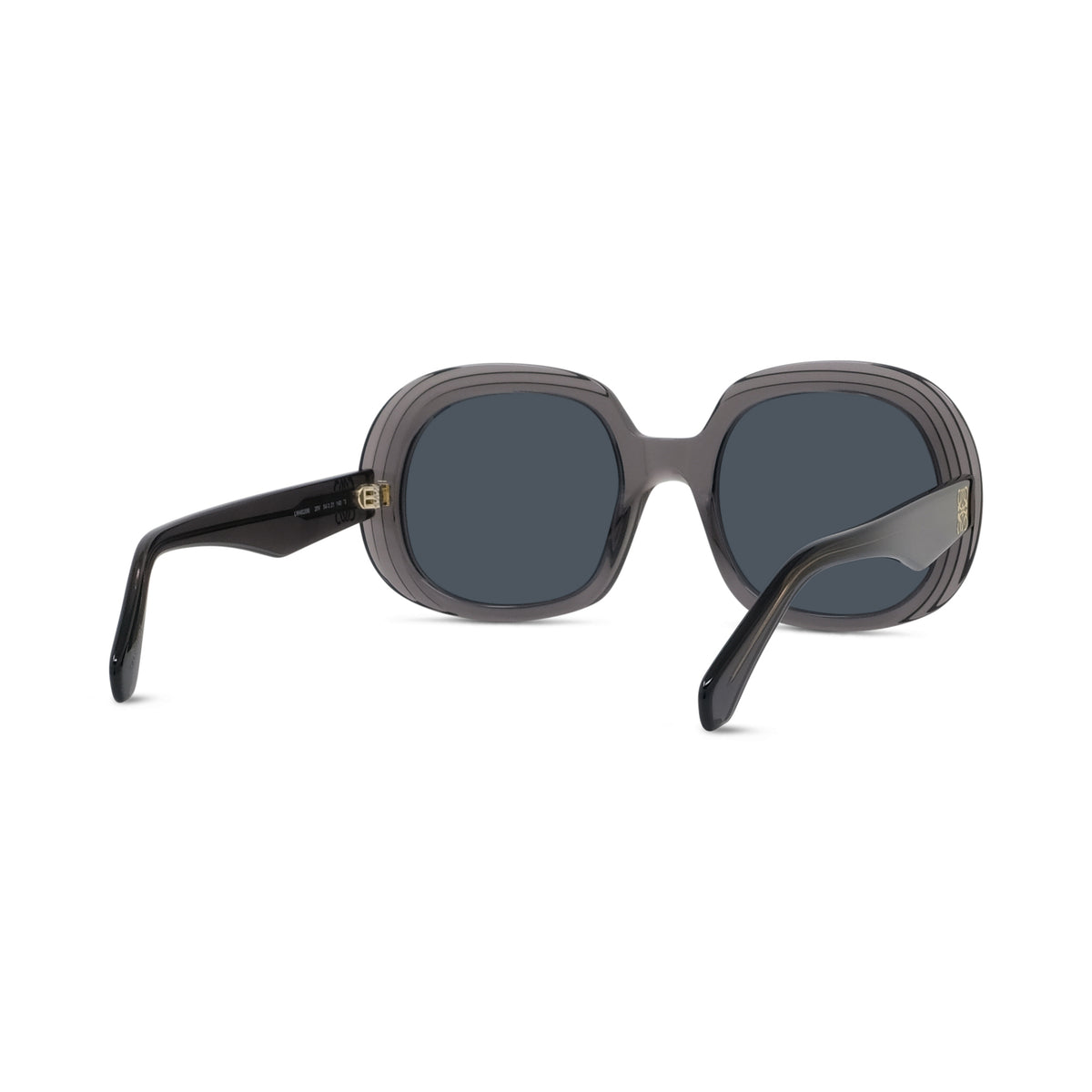 Oversized Round Acetate Sunglasses