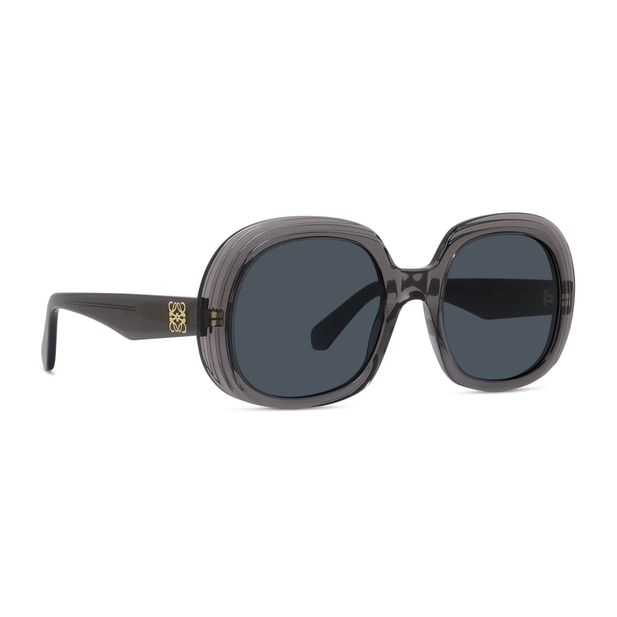 Oversized Round Acetate Sunglasses