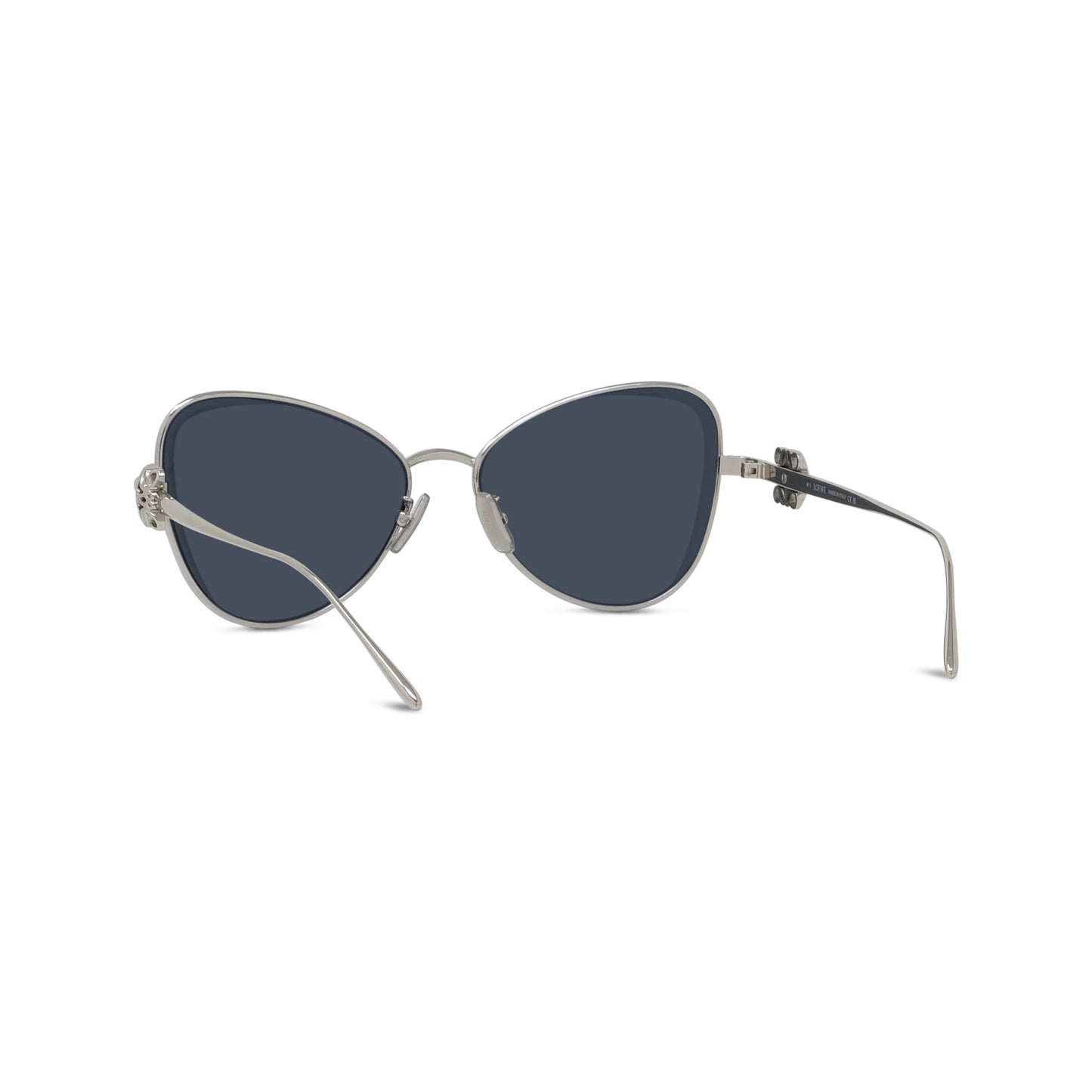 Silver Butterfly Metal Sunglasses