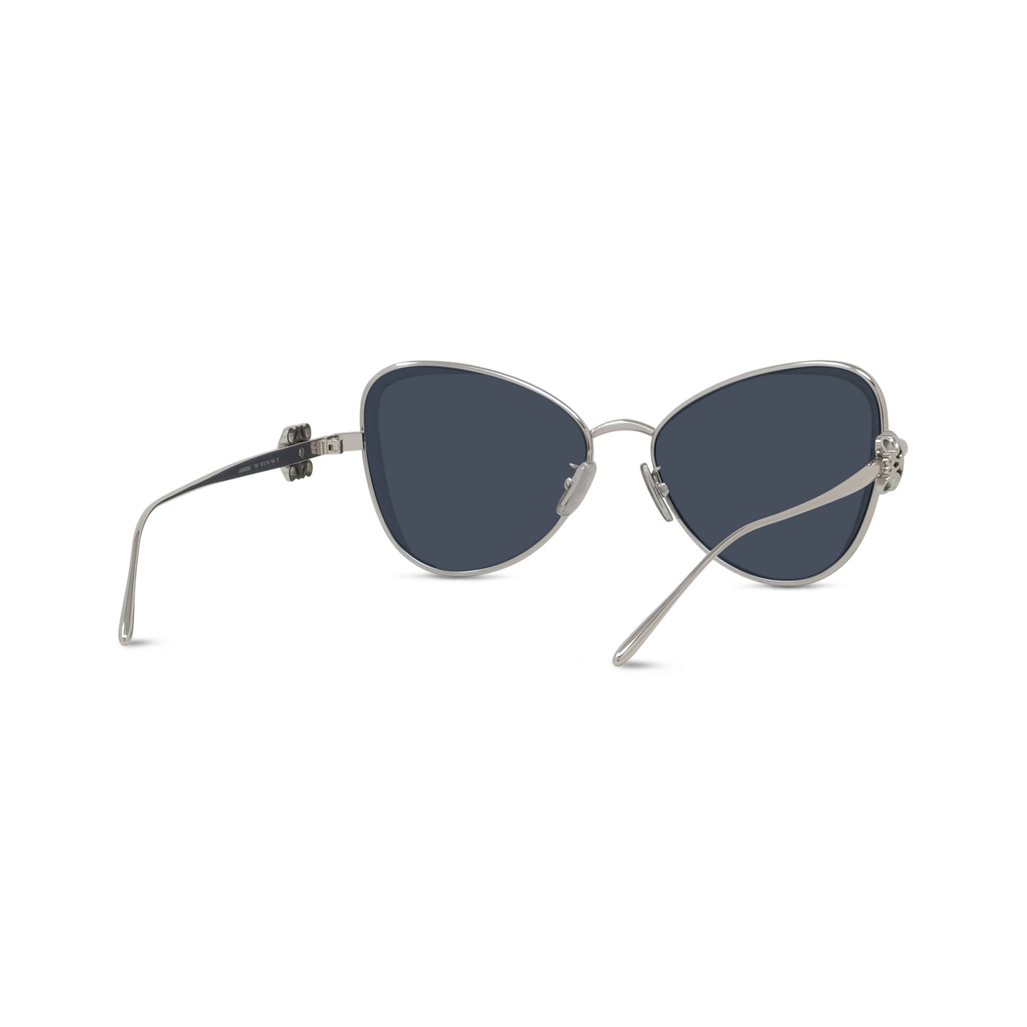 Silver Butterfly Metal Sunglasses