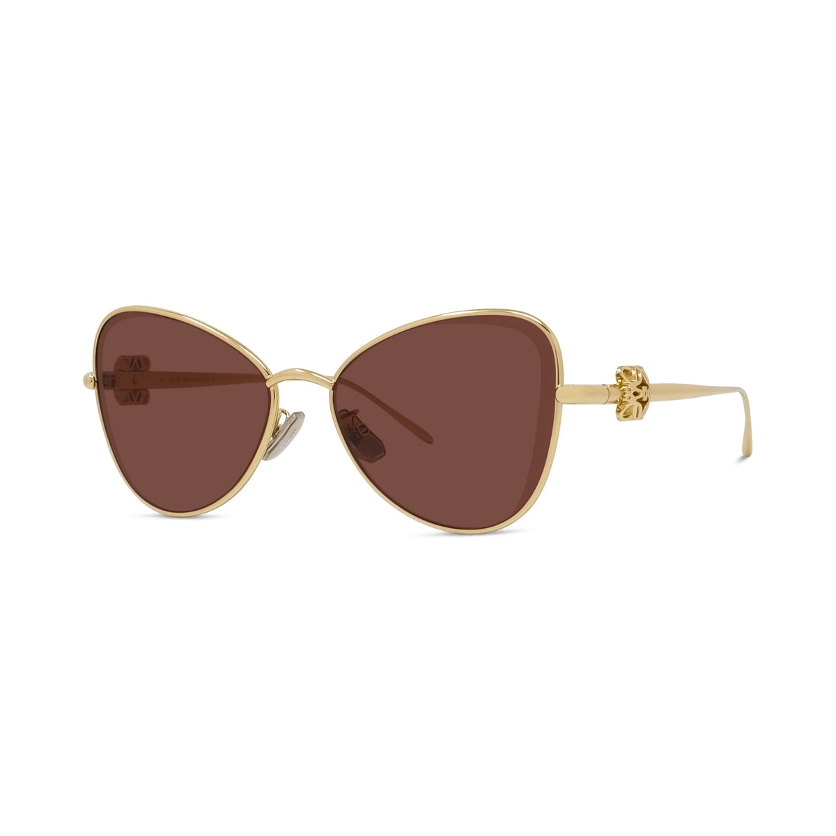 Silver Butterfly Metal Sunglasses