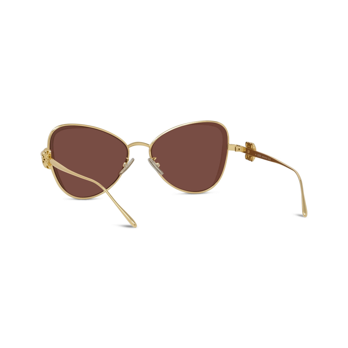 Silver Butterfly Metal Sunglasses