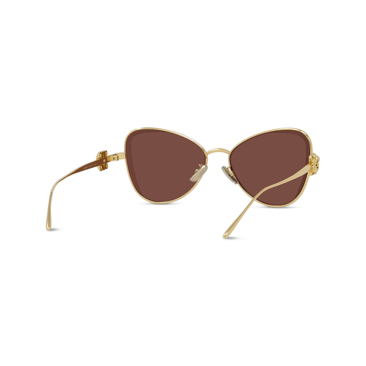 Silver Butterfly Metal Sunglasses