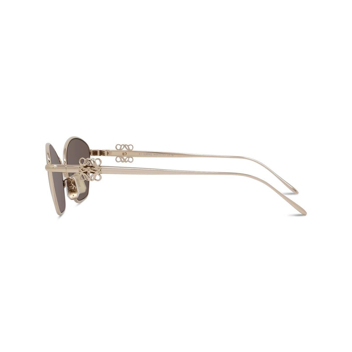 Rose Gold Cat-eye Metal Sunglasses