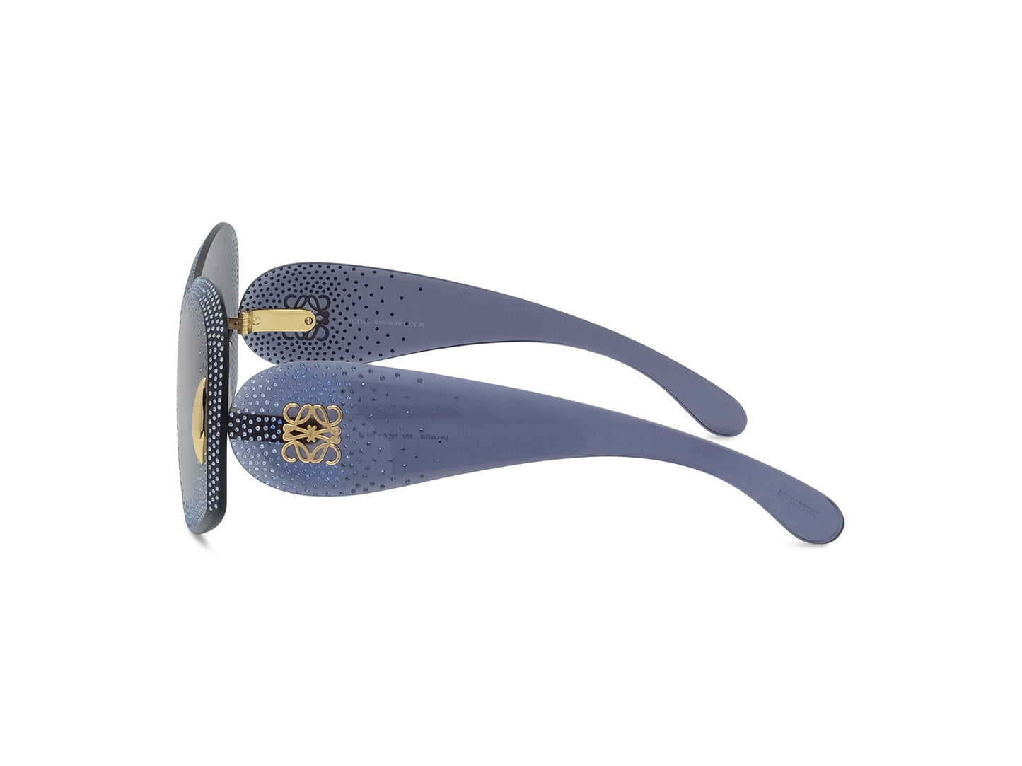 Rectangular Wave Sunglasses