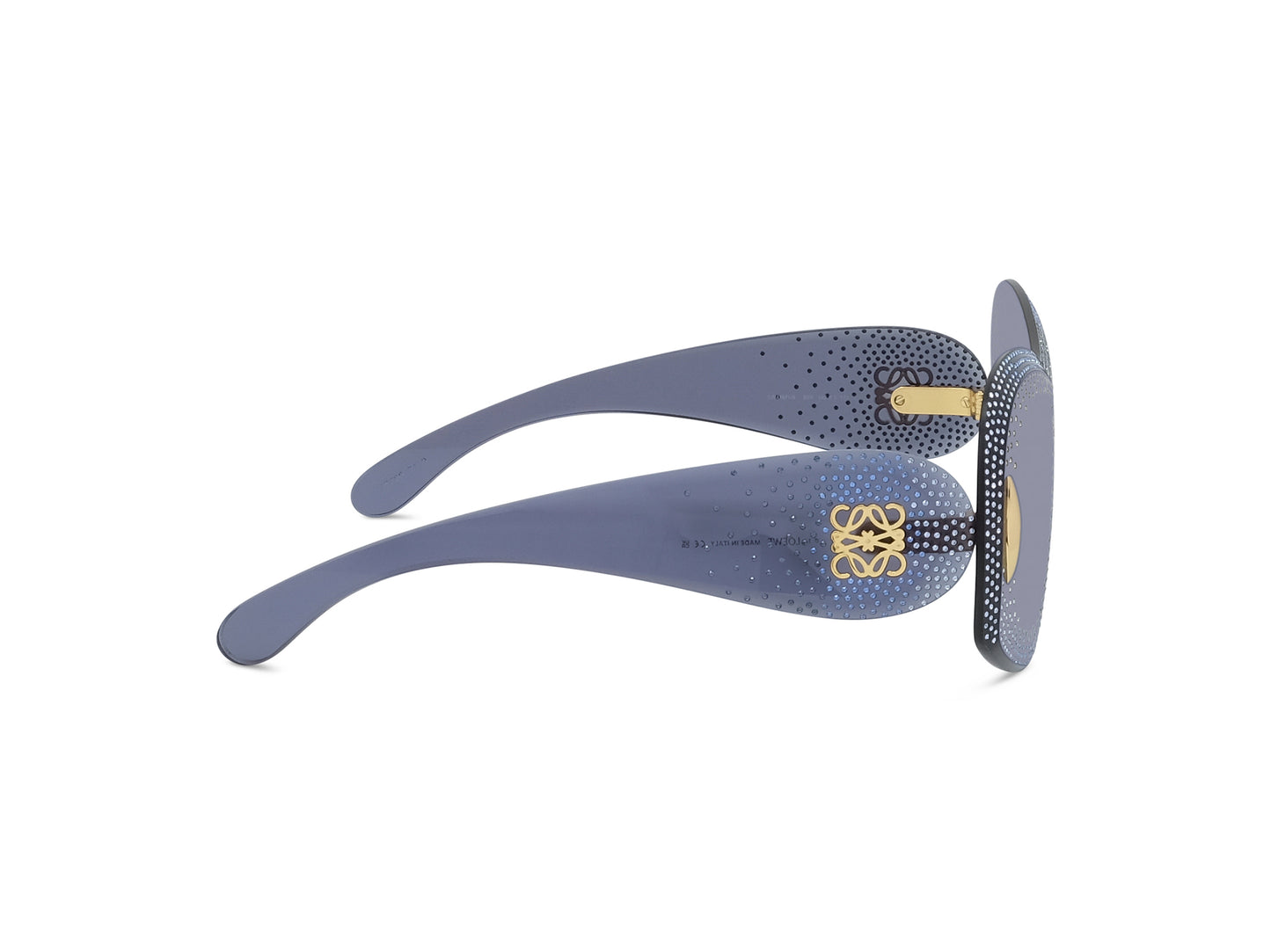 Rectangular Wave Sunglasses