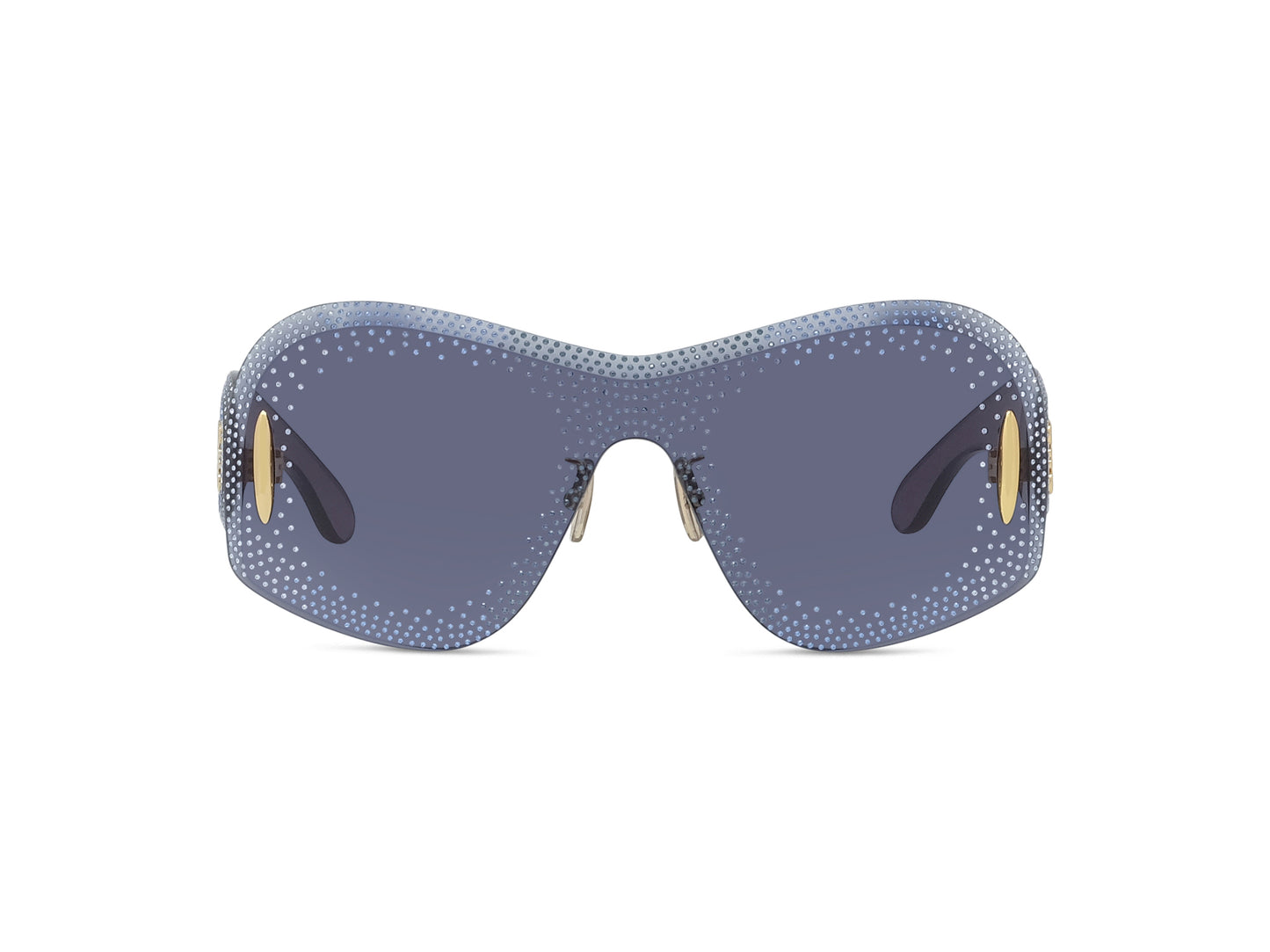 Rectangular Wave Sunglasses