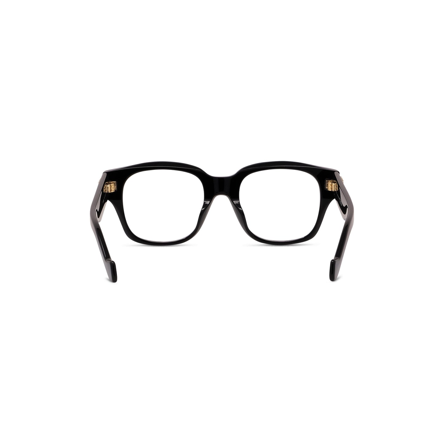 Black Geometric Eyeglasses