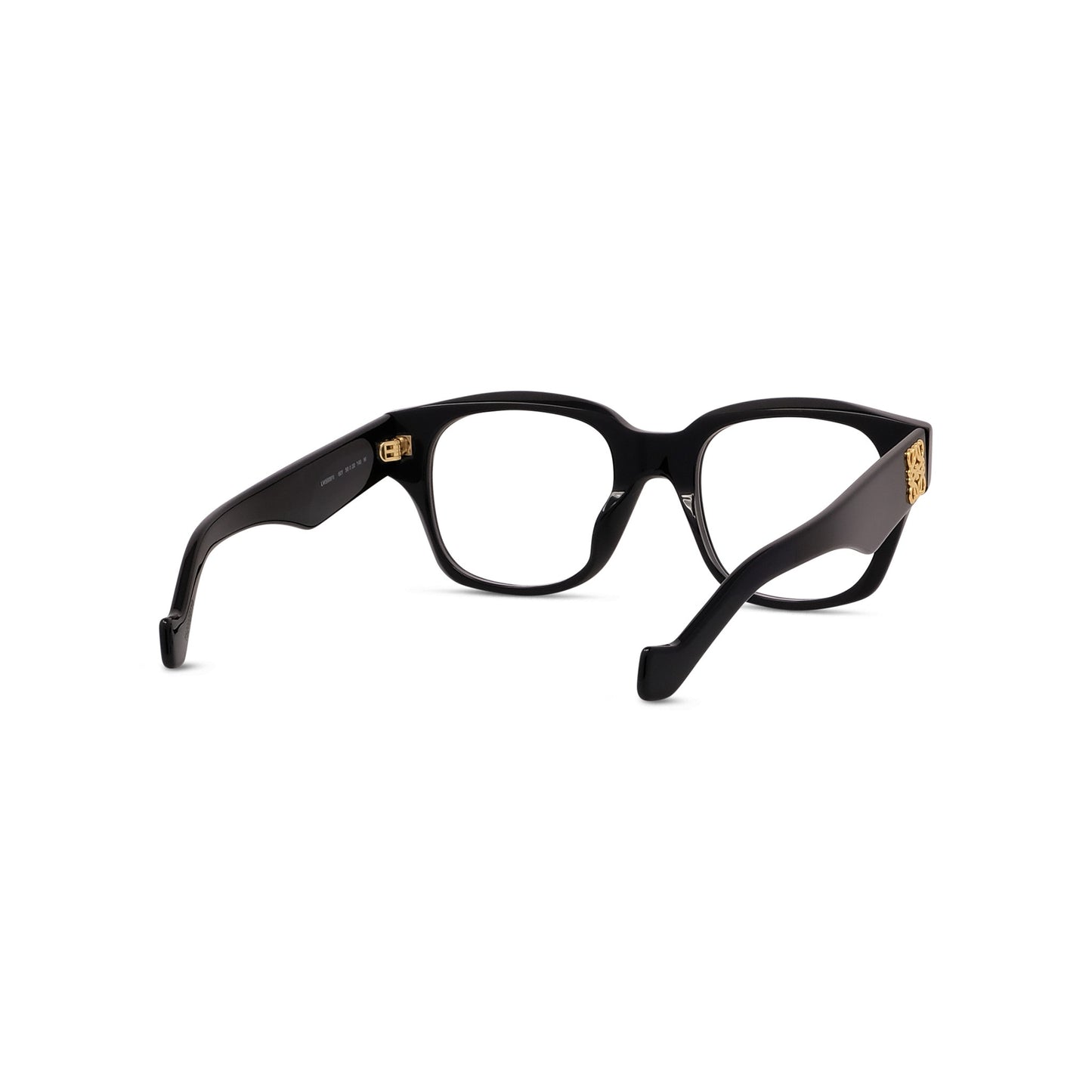 Black Geometric Eyeglasses