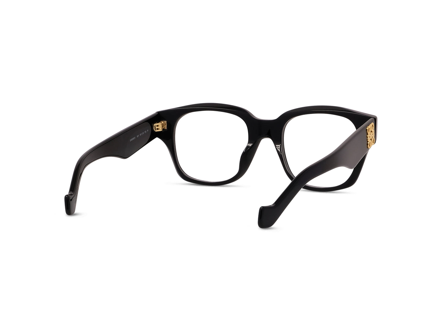 Black Geometric Eyeglasses