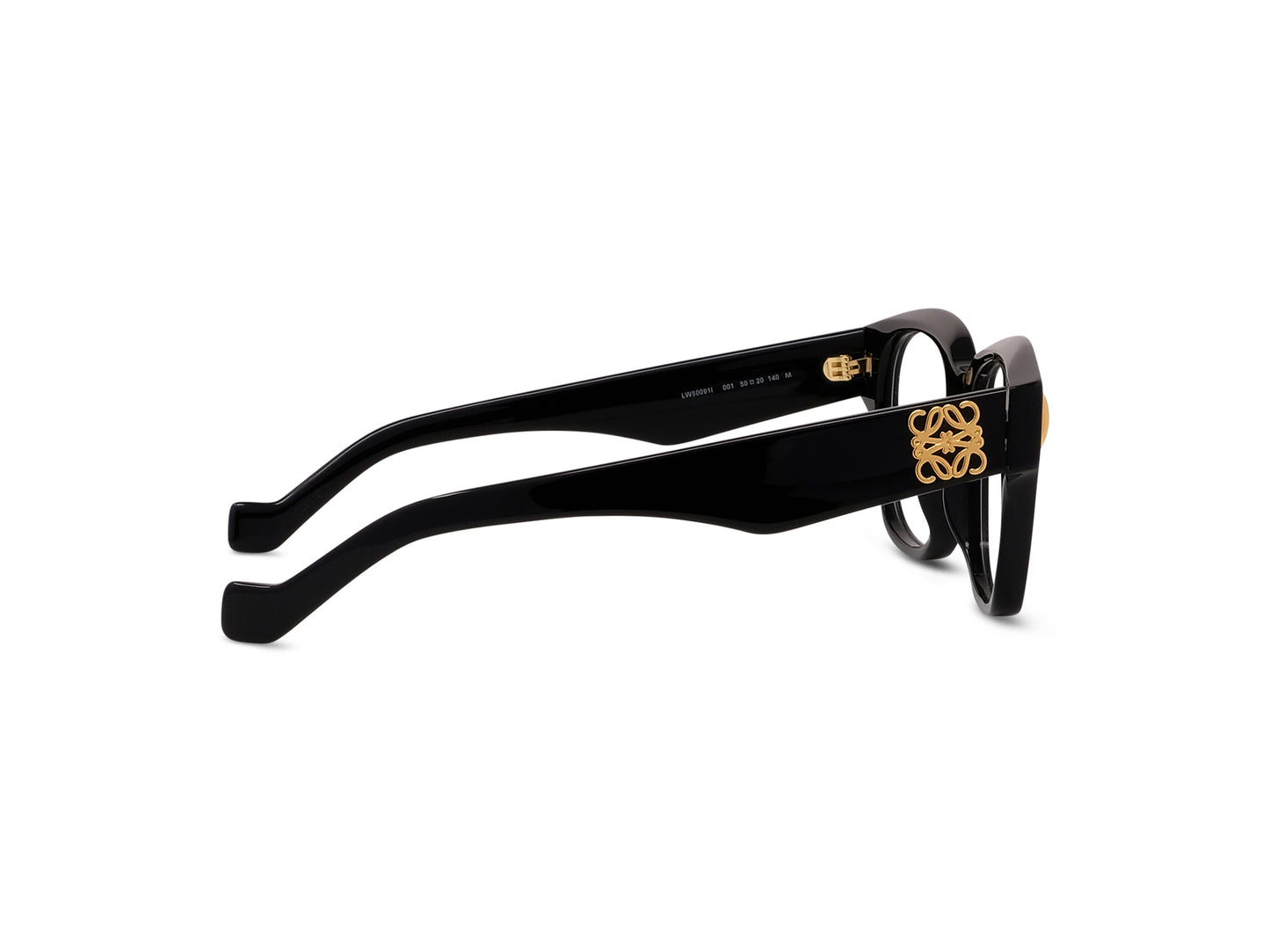 Black Geometric Eyeglasses