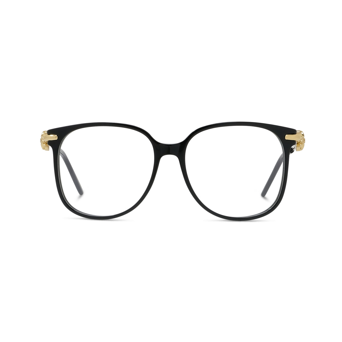 Round Squared Acetate Eyeglasses