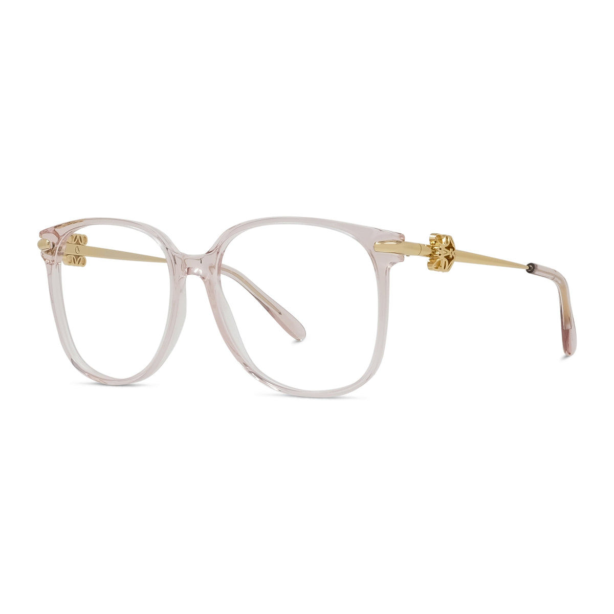 Round Squared Acetate Eyeglasses